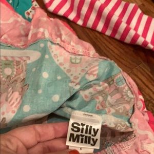 Girls adorable gingerbread house dress